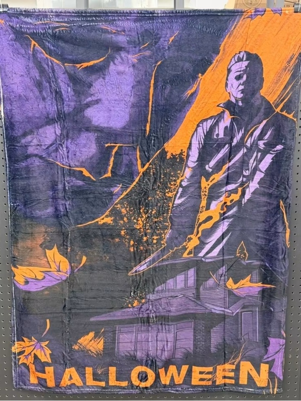 Halloween Michael Myers throw